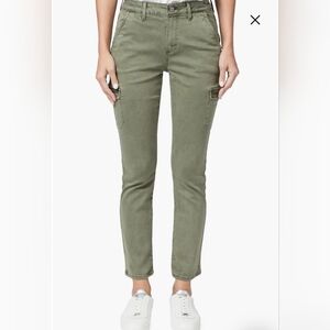 Paige Jolie High Waist Ankle Slim Utility Pants Size 30"